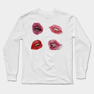 assorted lips Long Sleeve T-Shirt